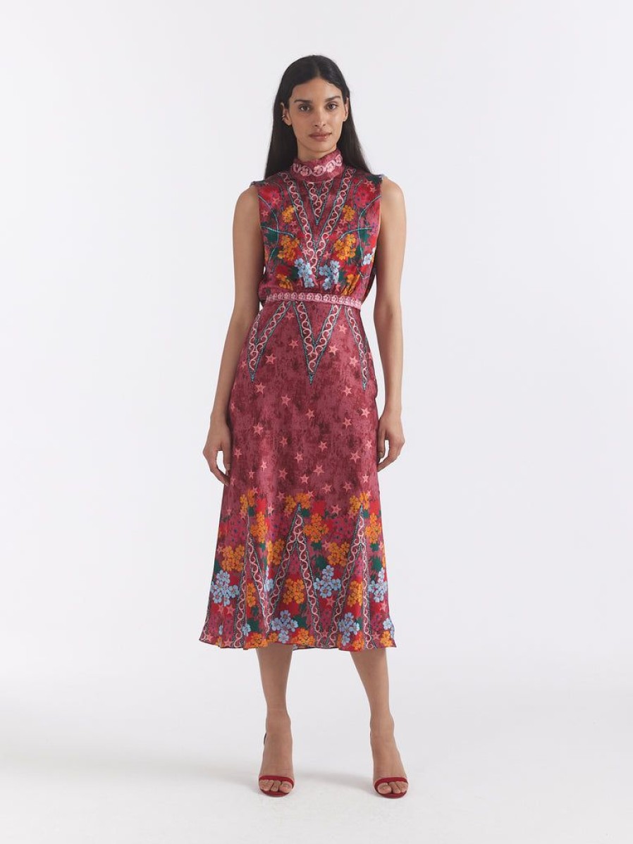 Clothing Saloni | Fleur Midi Dress