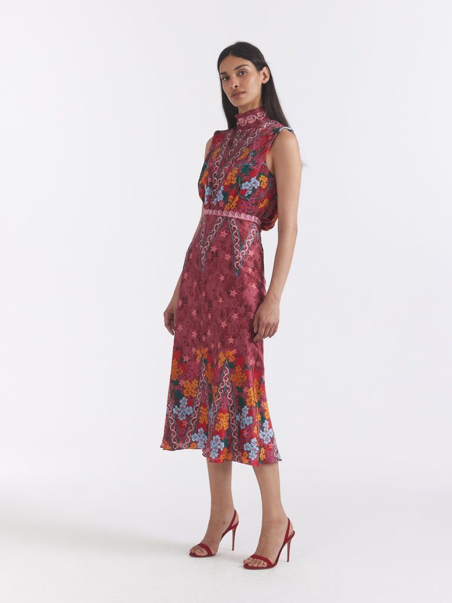 Clothing Saloni | Fleur Midi Dress