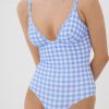 Clothing Ephemera | Sky Gingham Classic One Piece