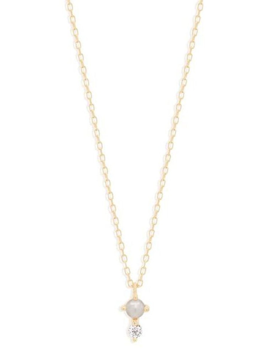 Accessories By Charlotte | 14K Light Of The Moon Necklace Gold