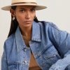 Accessories Rag & Bone | Packable Straw Fedora Natural