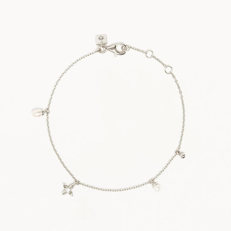 Accessories By Charlotte | Live In Peace Bracelet Silver