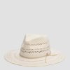 Accessories Rag & Bone | Elle Perforated Fedora Ivory