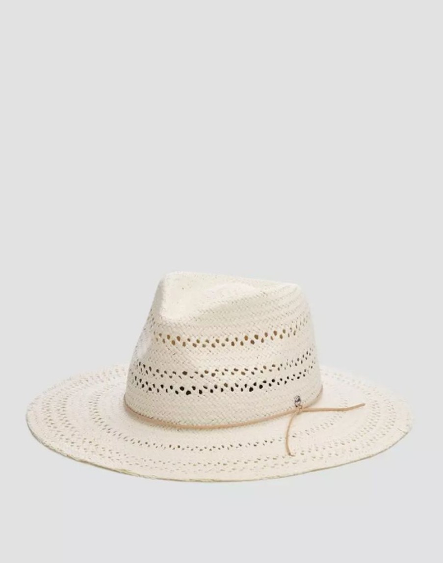 Accessories Rag & Bone | Elle Perforated Fedora Ivory