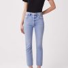 Clothing AGOLDE | Riley Crop Jean In Shiver