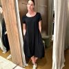 Clothing Studio Rundholz | Short Sleeve Dress Black