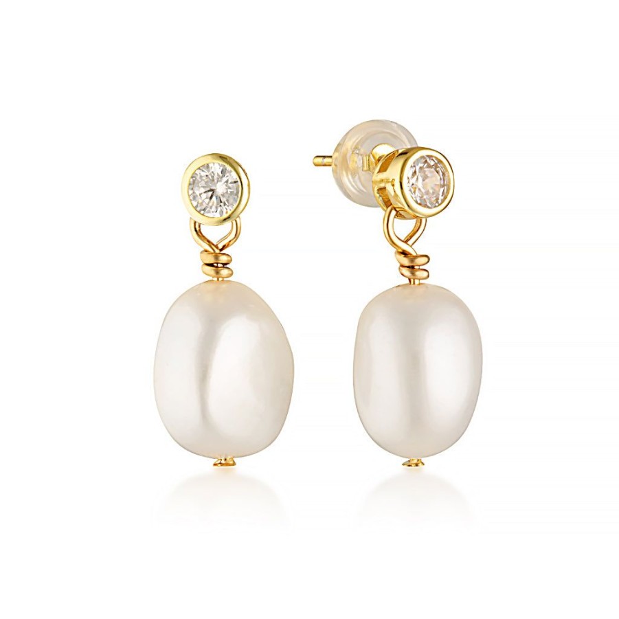 Accessories Carly Paiker | Ikarria Pearl Earrings