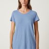 Clothing Velvet by Graham & Spencer | Odelia Tee Wave Blue