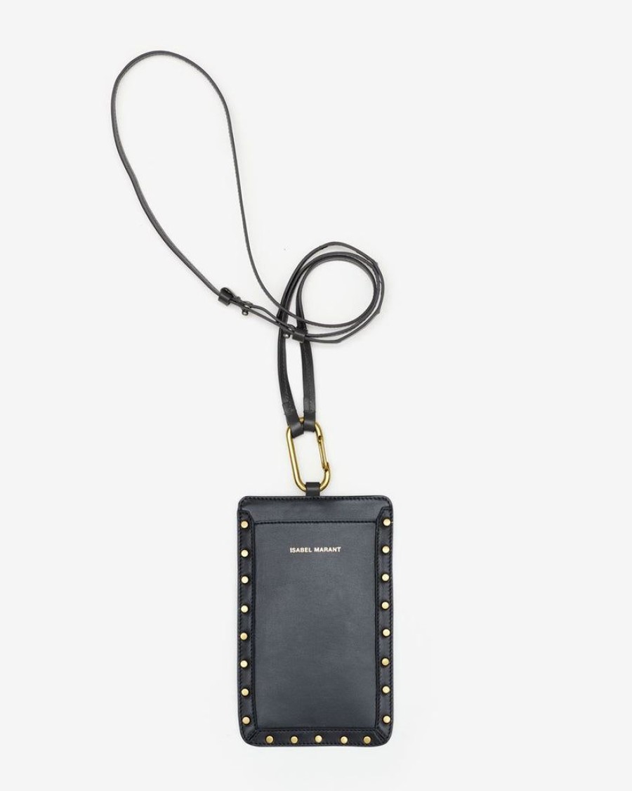 Accessories Isabel Marant | Tieli Leather Phone Bag