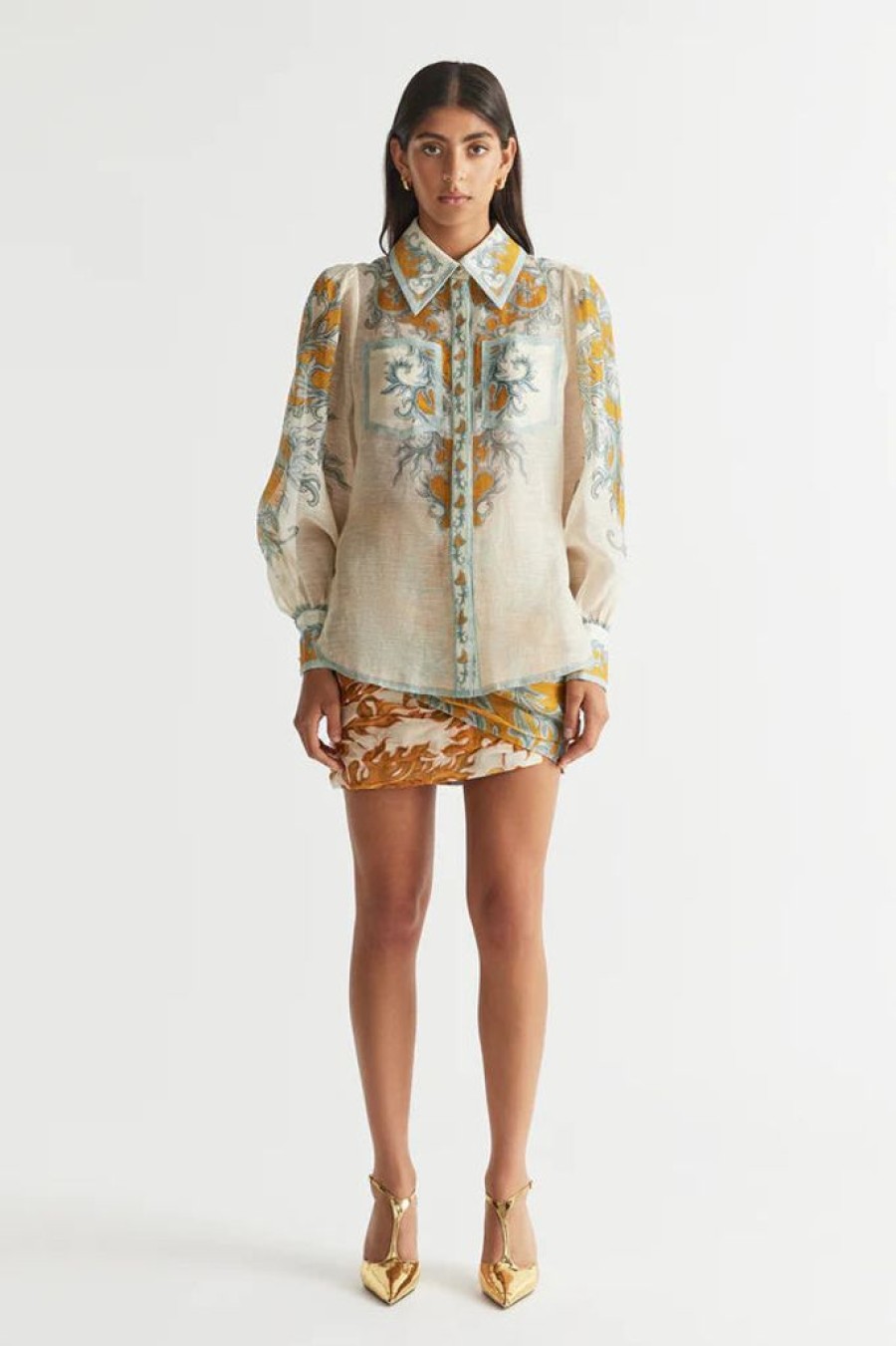 Clothing Antipodean | Paloma Balloon Sleeve Blouse