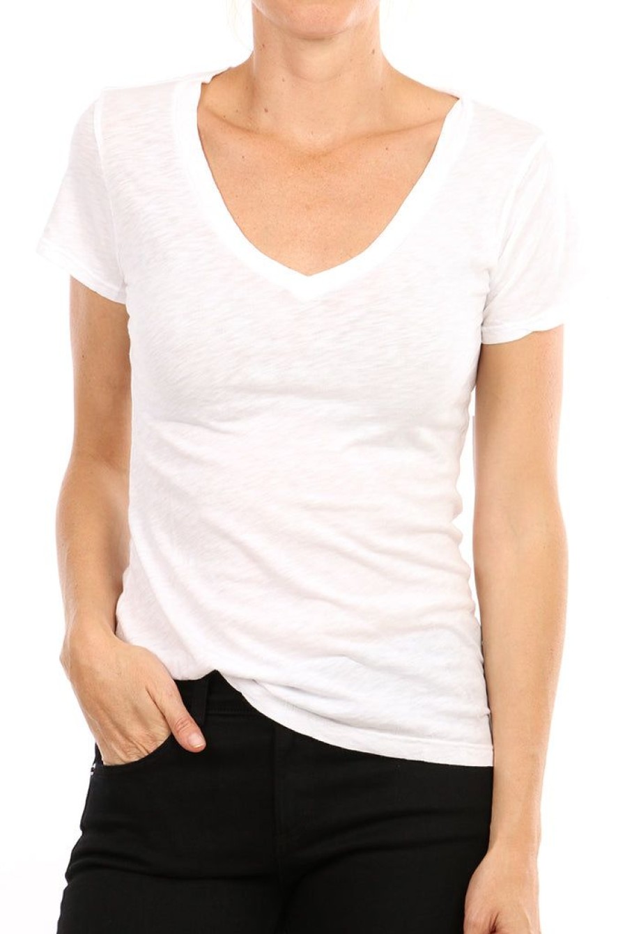 Clothing Velvet by Graham & Spencer | Lilith Tee White