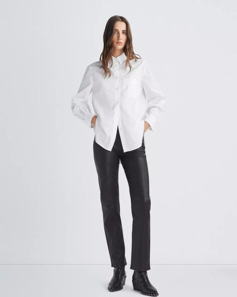 Clothing Rag & Bone | Maxine Button Down Shirt White