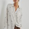 Clothing Rails | Charli Shirt Stripe Palms