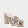 Shoes Loeffler Randall | Penny Knot Mule Champagne Shimmer