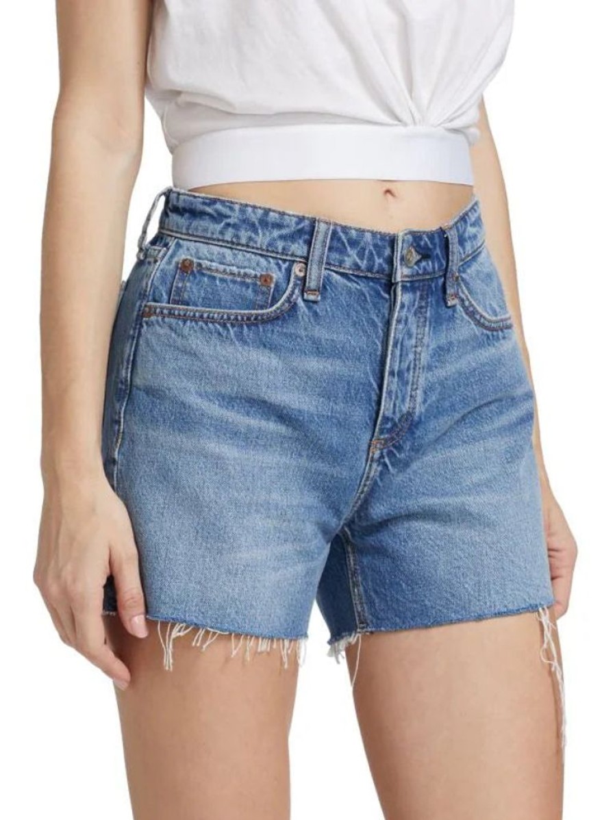 Clothing Rag & Bone | Dre Boyfriend Short Blue River