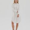 Clothing LMND | Chiara Shirt Dress White