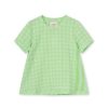 Clothing Cecilie Copenhagen | Shirt O Short Sleeve Opaline Green