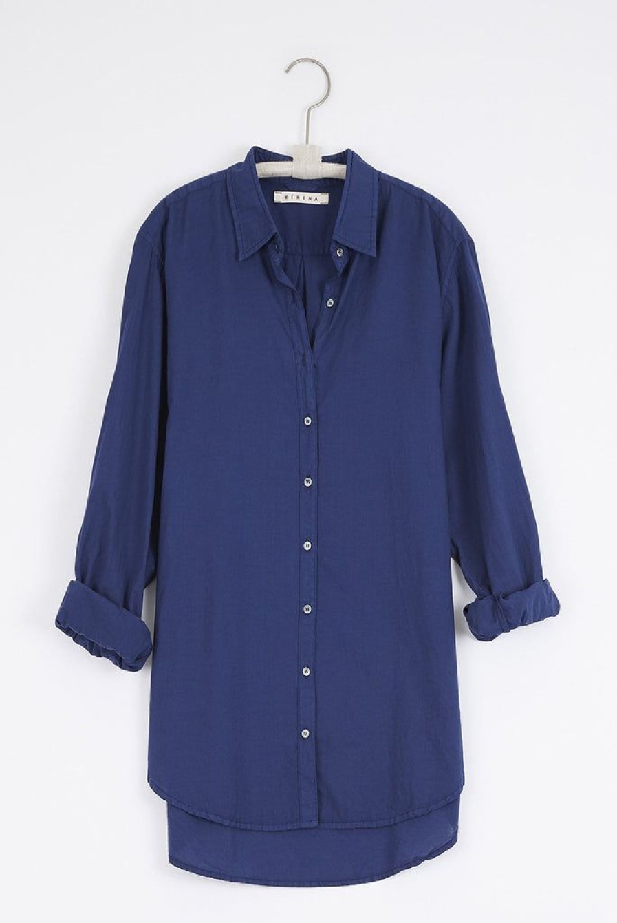 Clothing XiRENA | Beau Shirt Navy