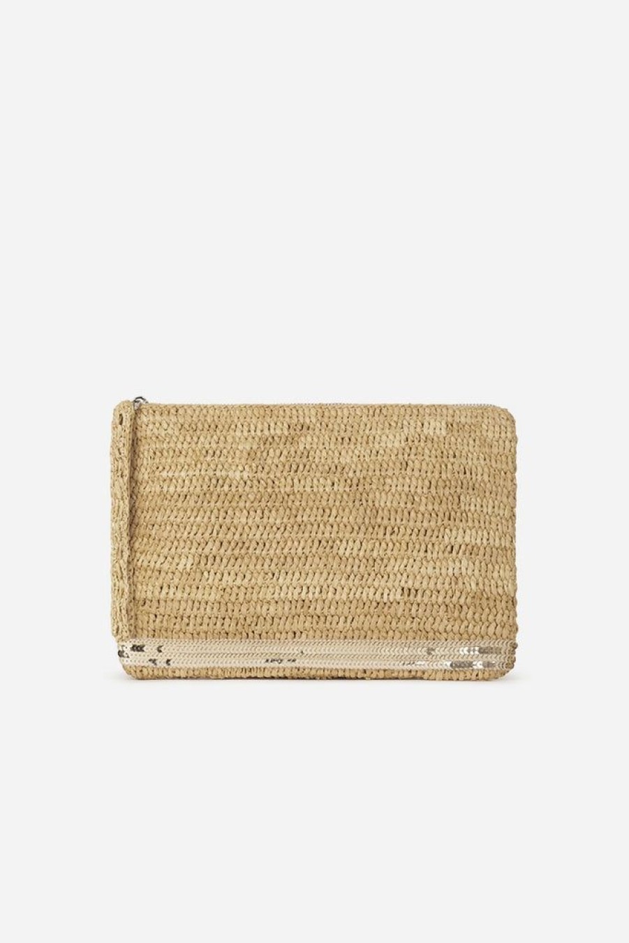 Accessories Vanessa Bruno | Raphia And Sequin Pouchette