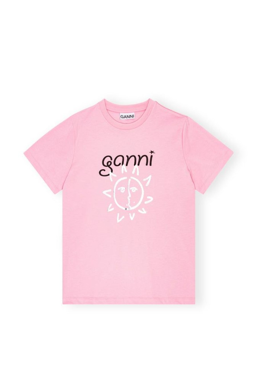 Clothing Ganni | Sun T-Shirt Lilac Sachet