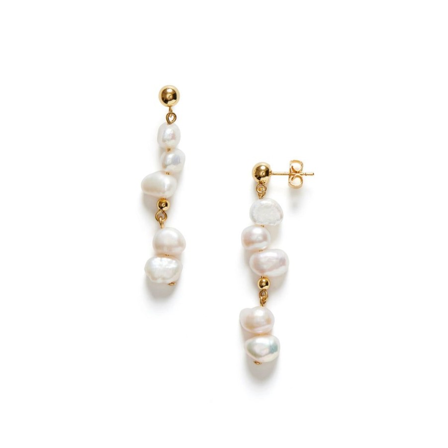 Accessories Anni Lu | Pearly Drop Earrings