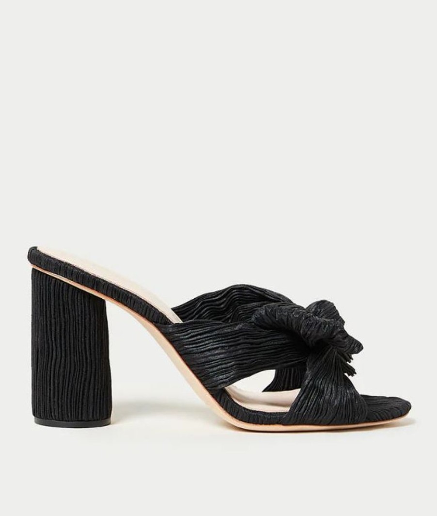 Shoes Loeffler Randall | Penny Knot Mule Black