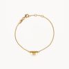 Accessories By Charlotte | Lotus Bracelet Gold