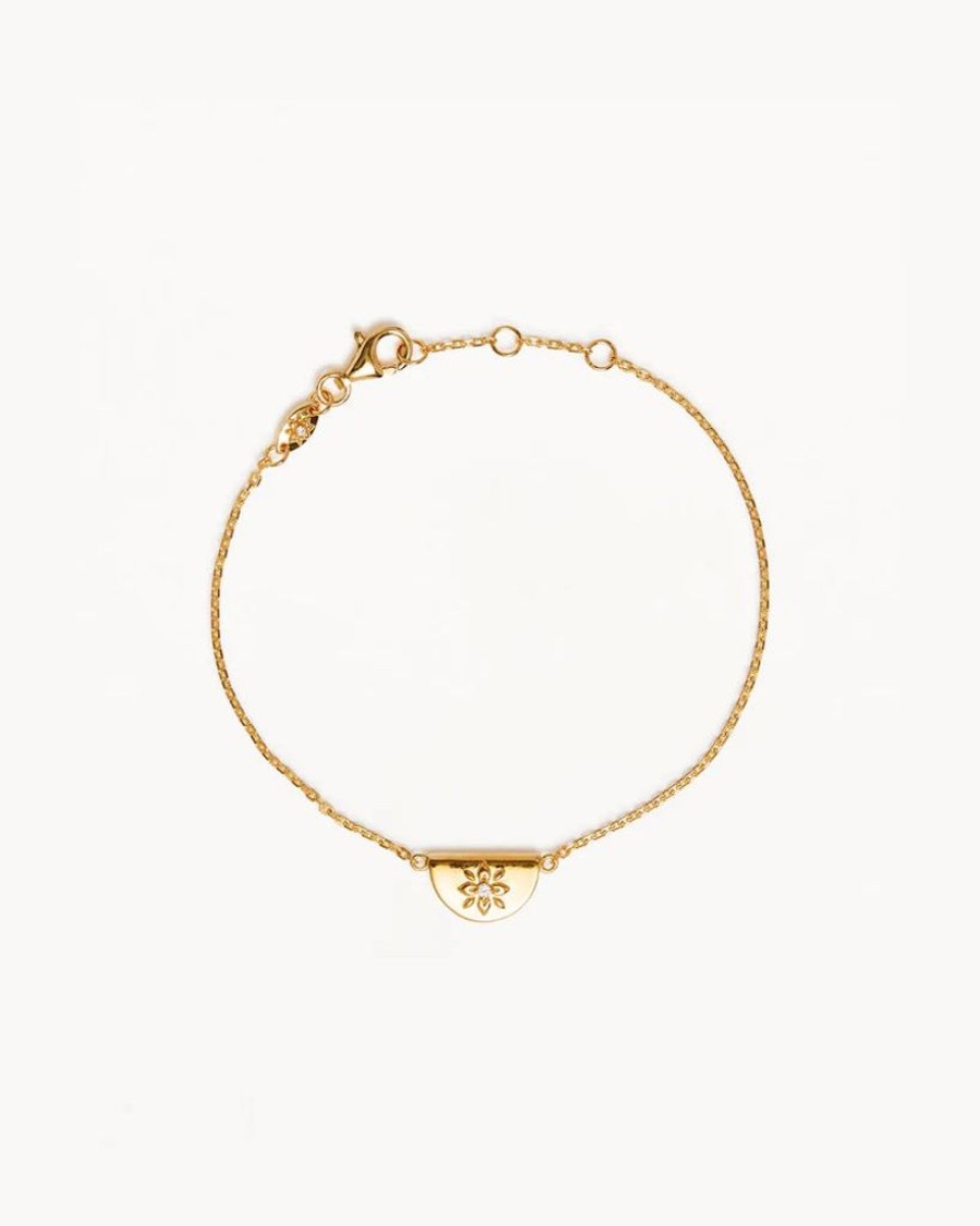 Accessories By Charlotte | Lotus Bracelet Gold