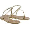 Shoes Ancient Greek Sandals | Eleftheria Sandal Platinum