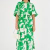 Clothing Oroton | Silhouette Print Column Dress