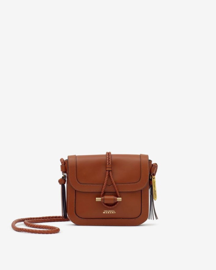 Accessories Isabel Marant | Vigo Leather Crossbody Bag Cognac