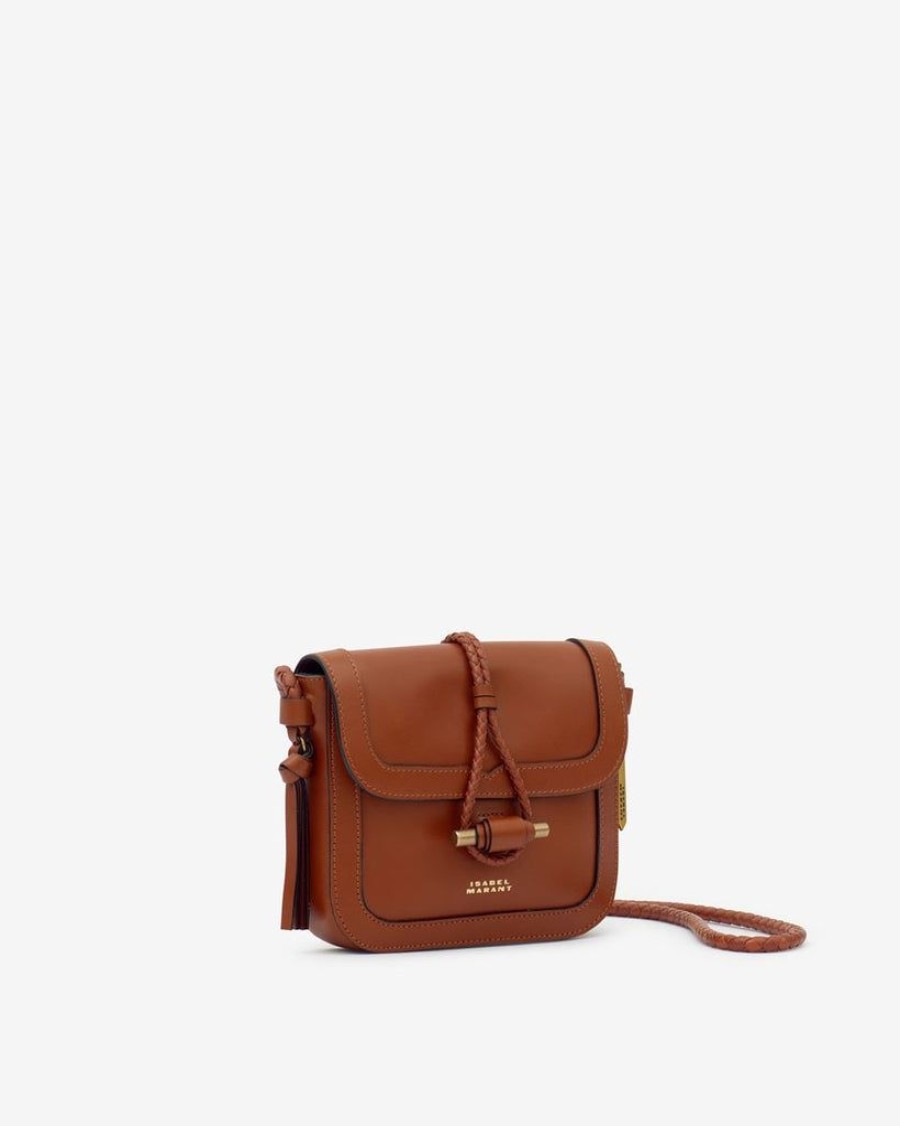 Accessories Isabel Marant | Vigo Leather Crossbody Bag Cognac