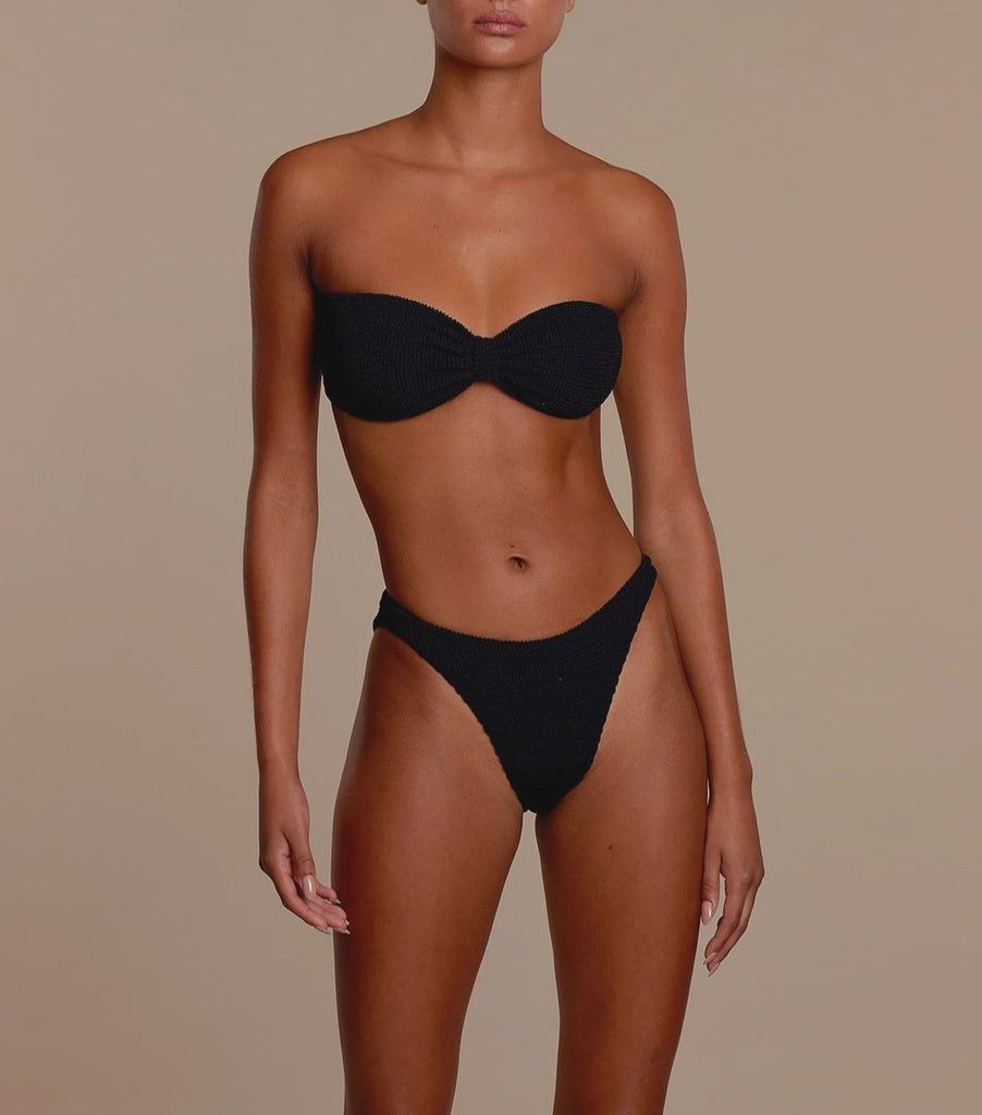 Clothing Hunza G | Jean Bikini Black