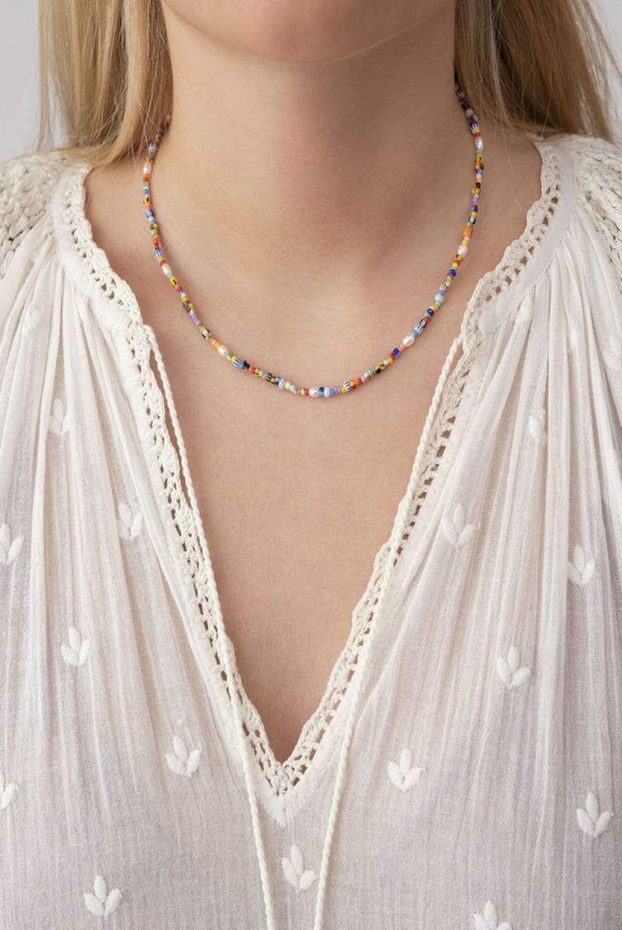 Accessories Anni Lu | Petit Alaia Necklace Multi