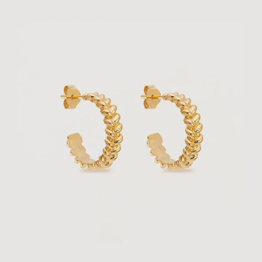 Accessories By Charlotte | Intertwined Large Hoops