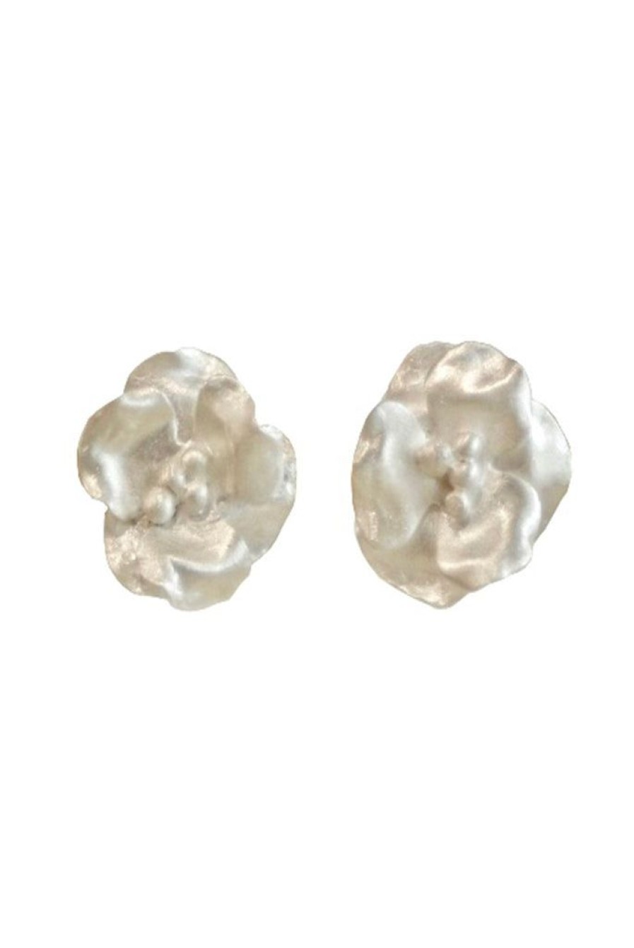 Accessories Jill Marsden | Mini Bloom Studs Silver