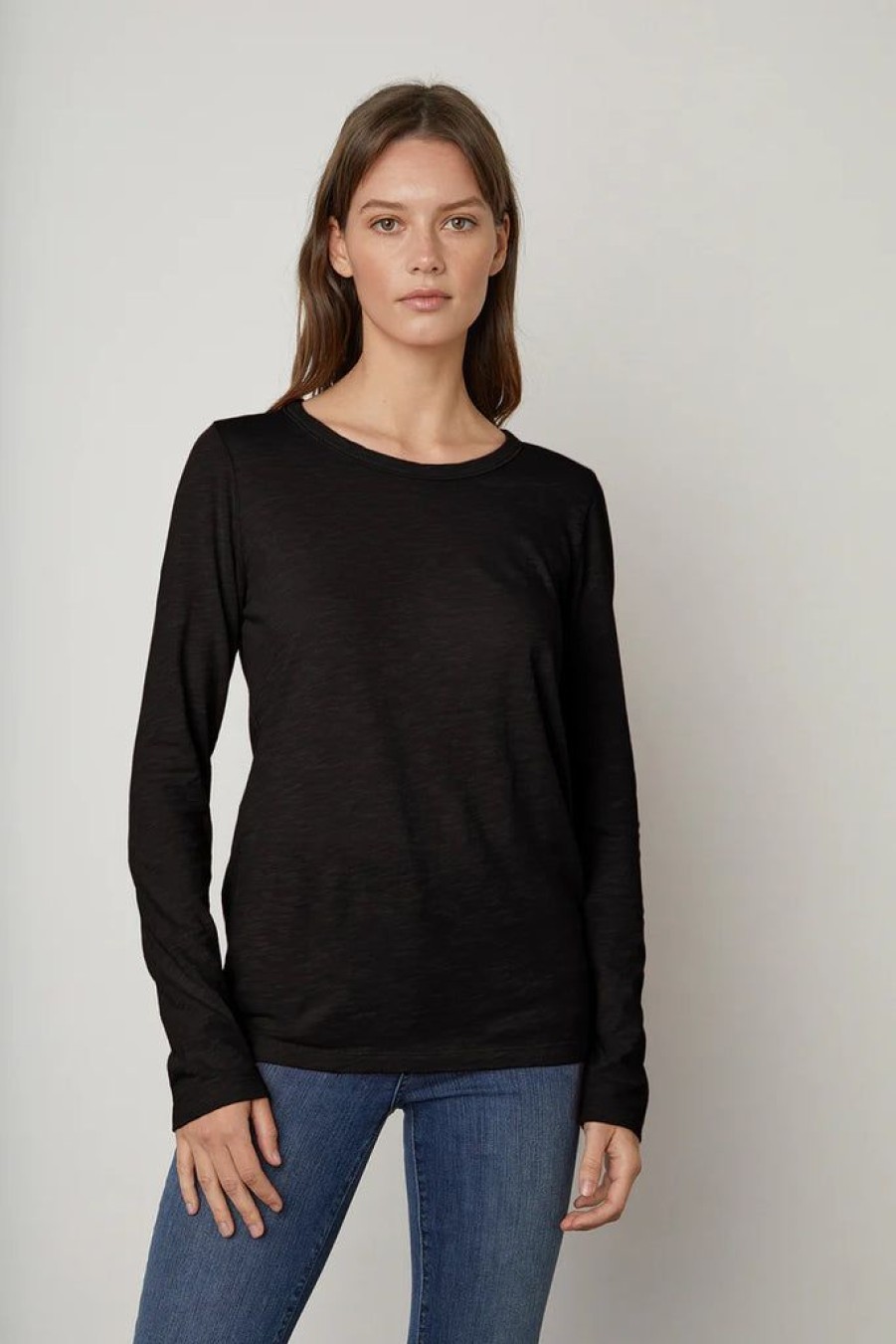 Clothing Velvet by Graham & Spencer | Velvet Original Lizzie Tee Black