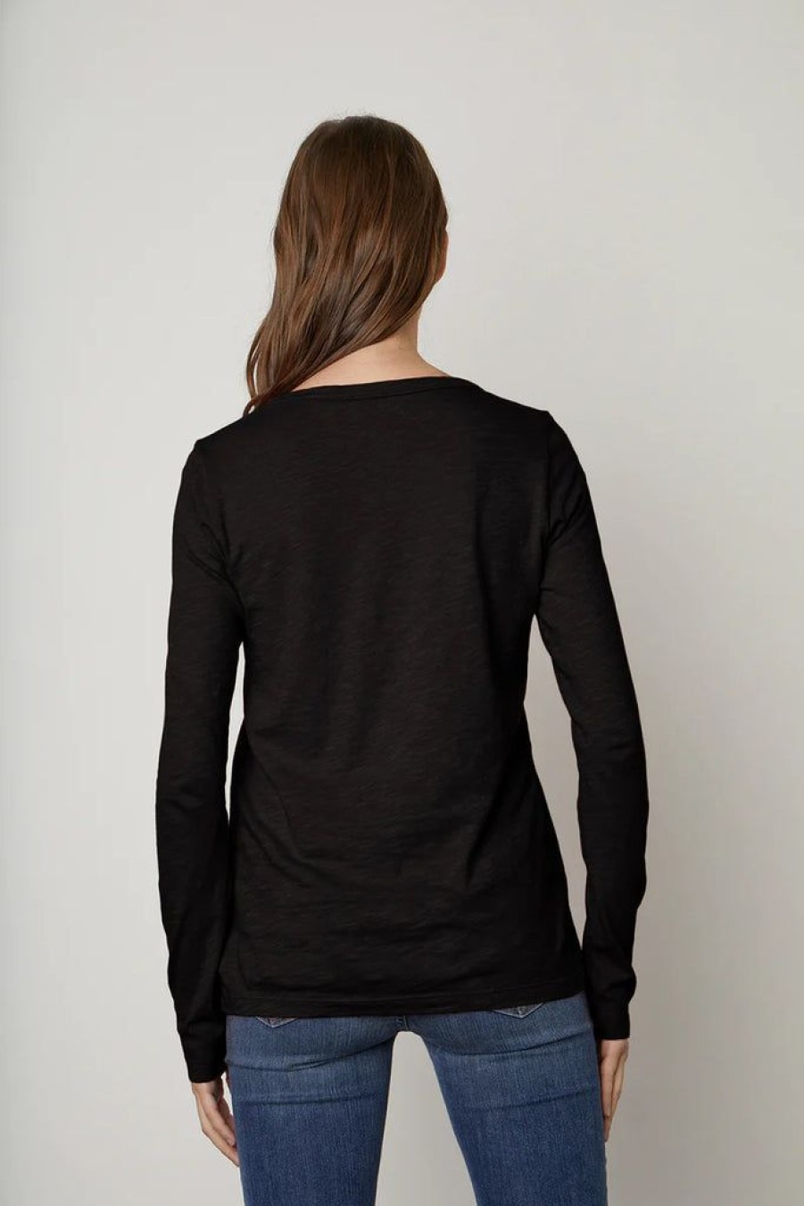 Clothing Velvet by Graham & Spencer | Velvet Original Lizzie Tee Black