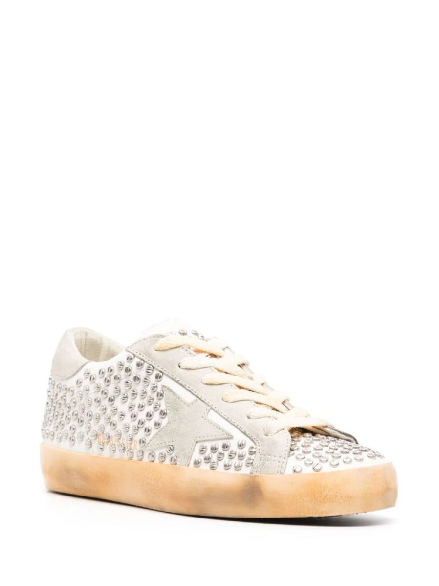 Shoes Golden Goose | Superstar Sneaker Silver Studs