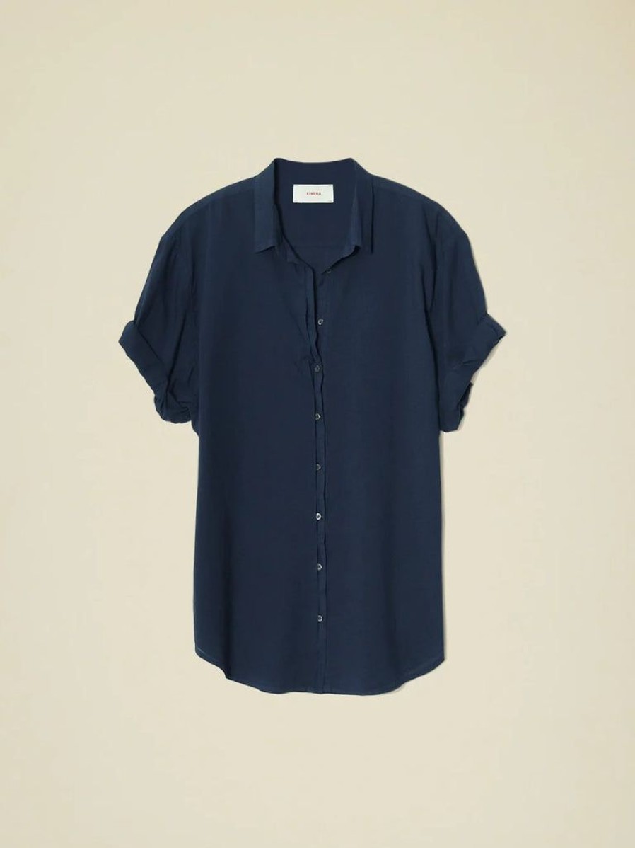 Clothing XiRENA | Channing Shirt Navy