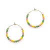 Accessories Anni Lu | Paradiso Hoops Wild Lime