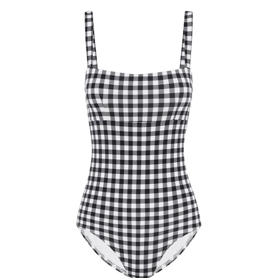 Clothing Ephemera | Classic Gingham Bandeau One Piece