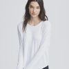 Clothing Rag & Bone | Knit Long Sleeve White