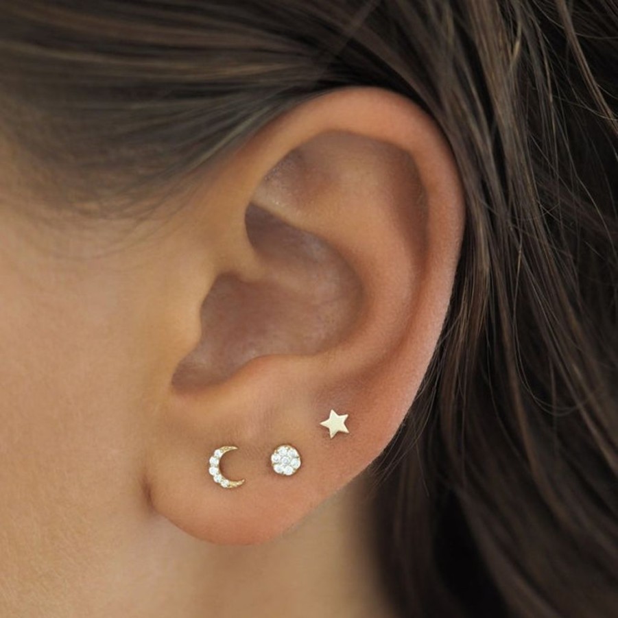 Accessories By Charlotte | 14K Gold Stellar Earring