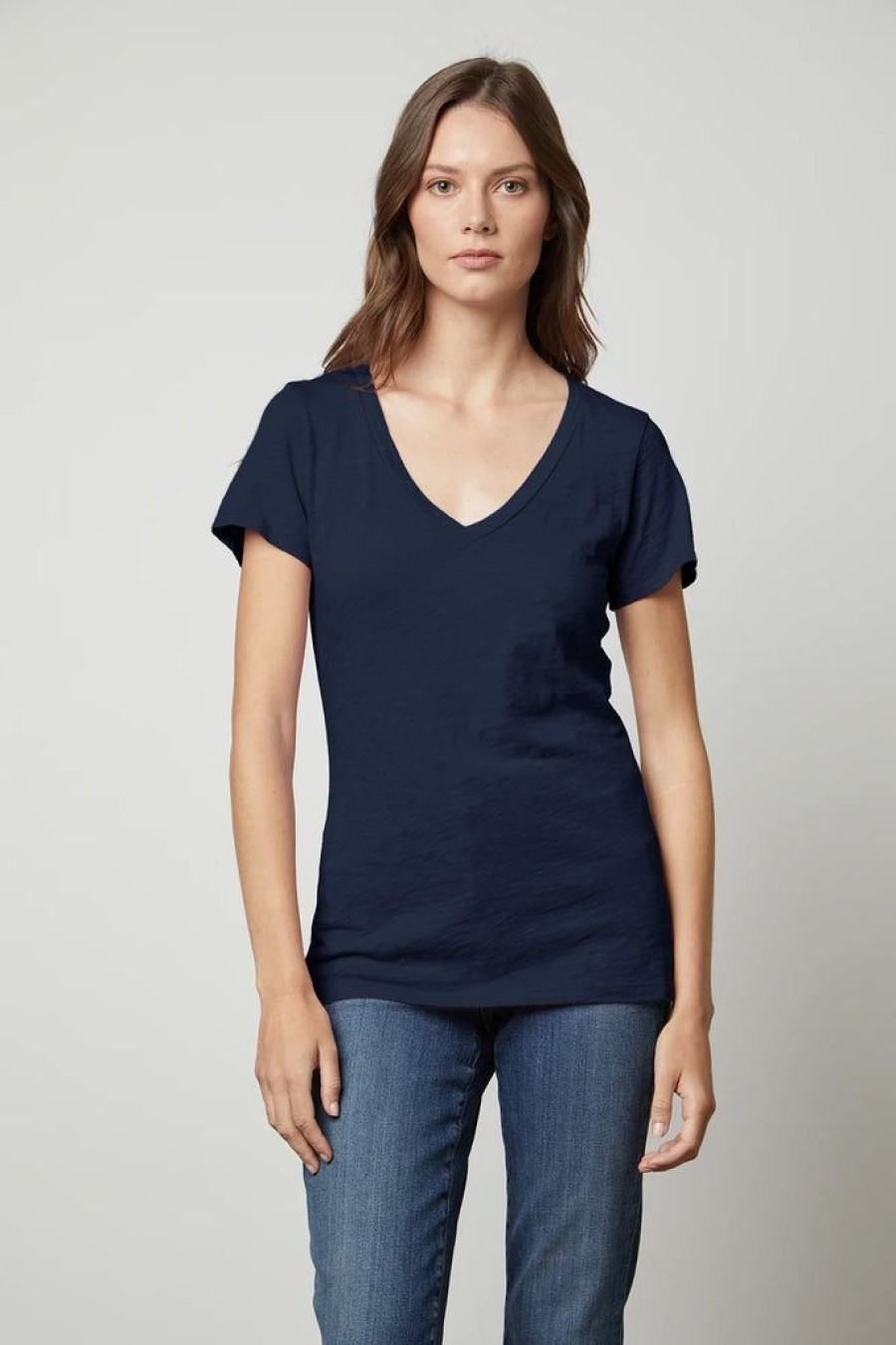 Clothing Velvet by Graham & Spencer | Lilith Tee Navy