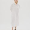 Clothing LMND | Chiara Maxi Shirt Dress White