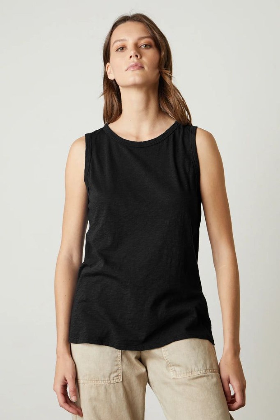 Clothing Velvet by Graham & Spencer | Taurus Tank Black