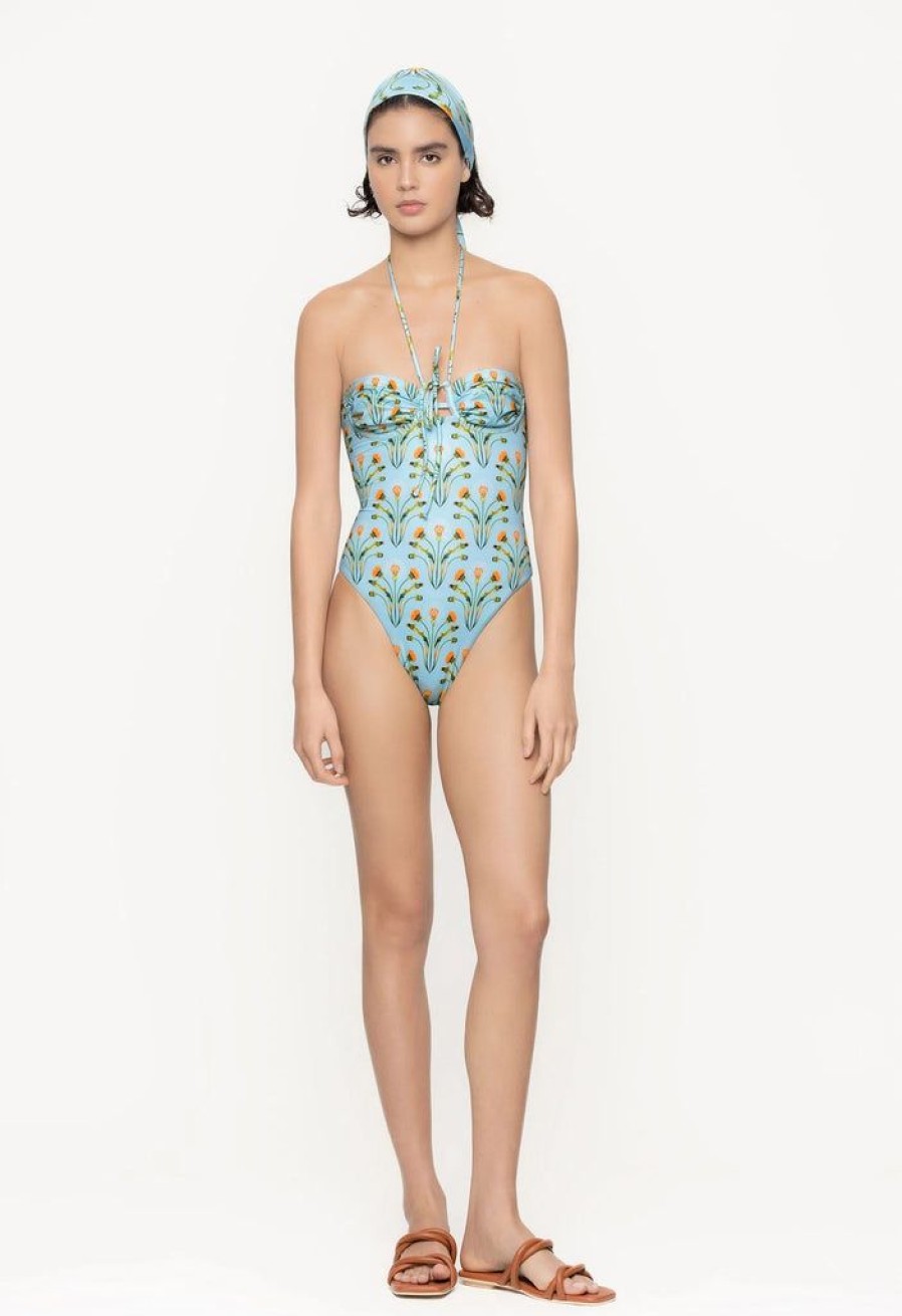 Clothing AGUA by Agua Bendita | Sandalo Diente Swimsuit