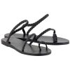 Shoes Ancient Greek Sandals | Eleftheria Braided Sandal Black