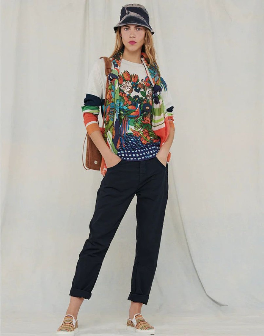 Clothing High by Claire Campbell | Presume Cotton Pant Navy